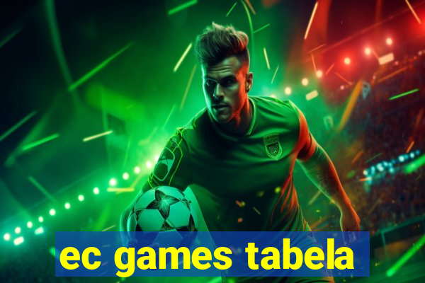 ec games tabela